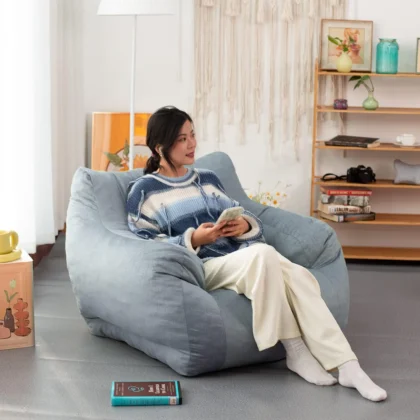 Bean Bag Chair Giant High-Density Foam Filling Sofa