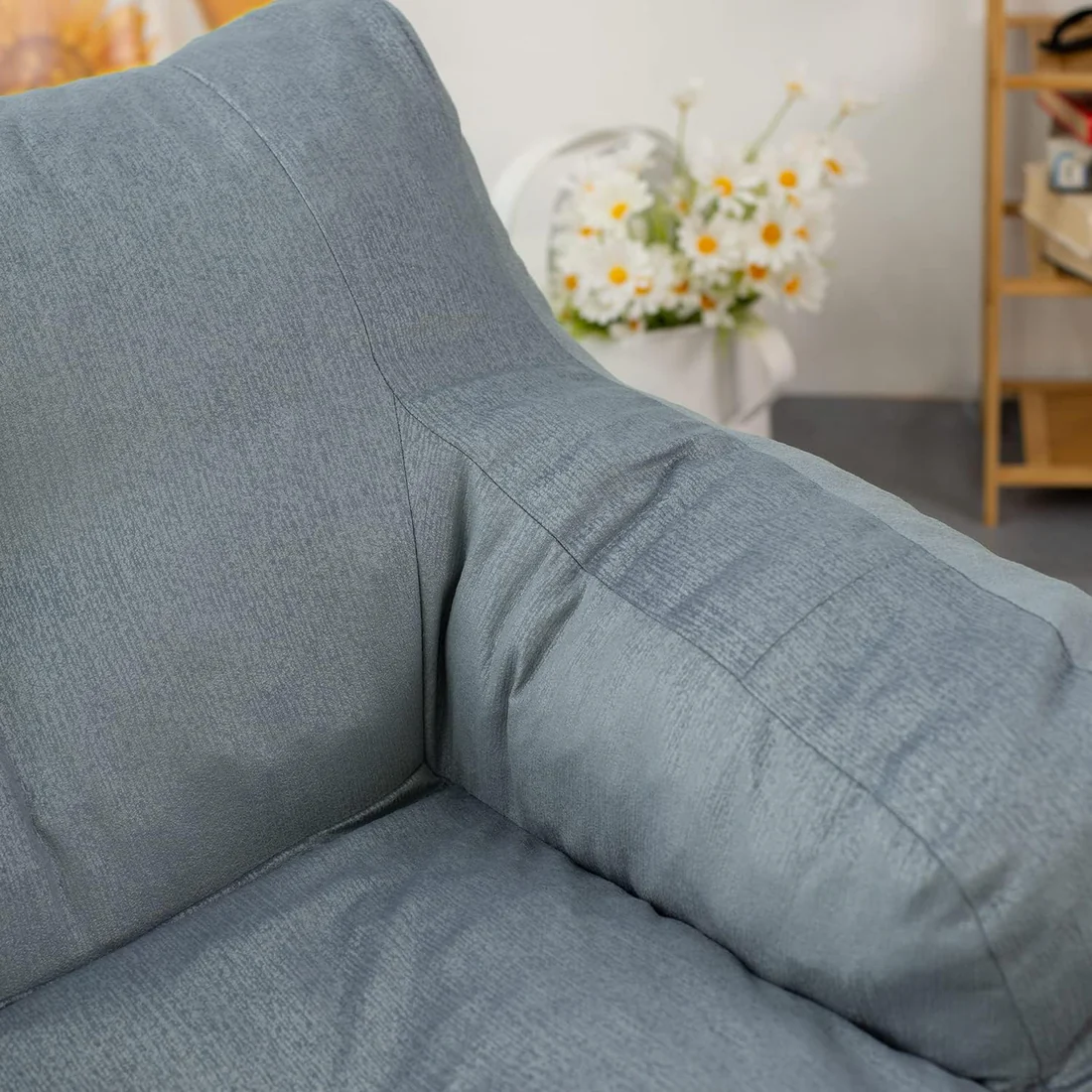 Bean Bag Chair Giant High-Density Foam Filling Sofa - Image 5