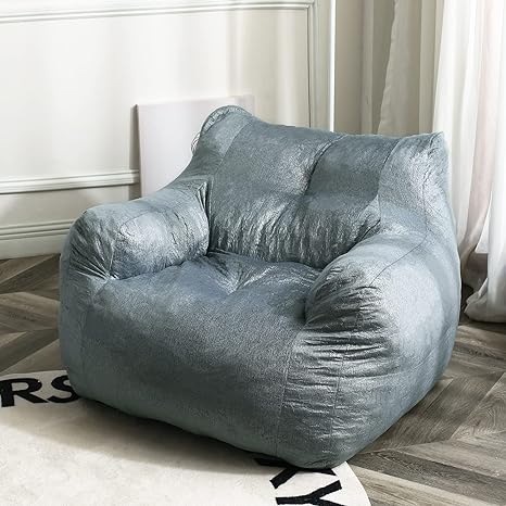 Bean Bag Chair Giant High-Density Foam Filling Sofa - Image 2
